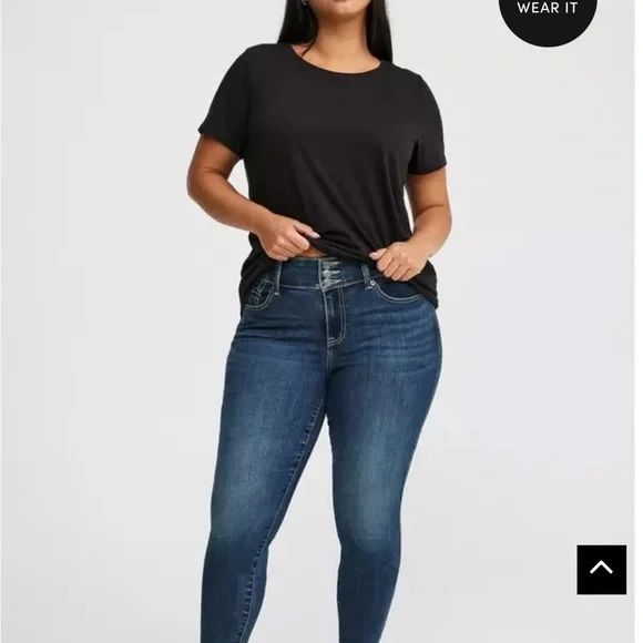 TORRID Jeggings Jeans Light Wash Color - Picture 9 of 9